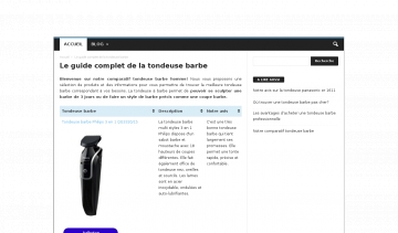 Tondeuse Barbe, guide complet des tondeuses à barbe pour hommes