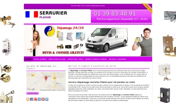 Serrurier Plaisir, entreprise de serrurerie basée à Plaisir