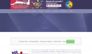 Climatic'Elec, entreprise de climatisation et chauffage à Antibes