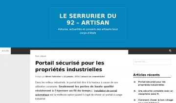 Le serrurier du 92, conseils et service de serrurerie