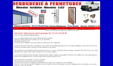 Serrurier Villeneuve-Saint-Georges, entreprise de serrurerie professionnelle