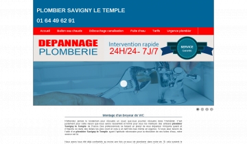 Plombier Savigny-le-Temple, entreprise artisanale de plomberie