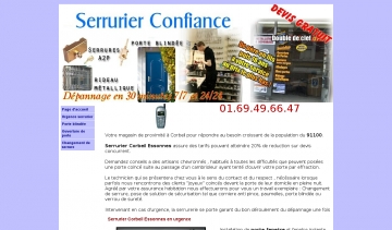 Serruriers Corbeil-Essonnes, agence de serrurerie moins chère et rapide