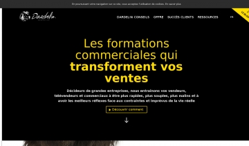 Dardelin Conseils, tout pour votre formation commerciale.