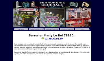 Serrurerie Marly-le-Roi, votre professionnel de serrurerie.