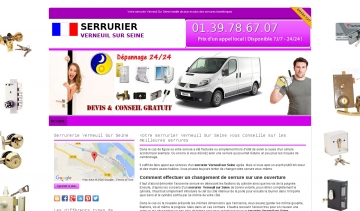 Serrurier Verneuil sur Seine, agence spécialisée en serrurerie à Verneuil-sur-Seine 