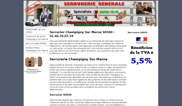 Serrurier Champigny-sur-Marne, votre spécialiste en dépannage rapide