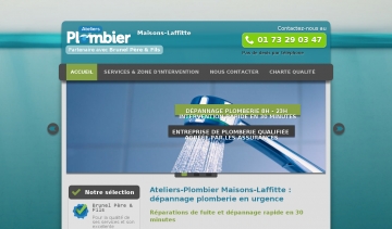 Ateliers-Plombier Maisons-Laffitte