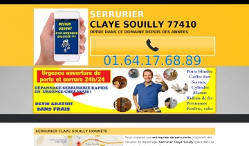 Serrurier Claye-Souilly, entreprise de serrurerie compétente