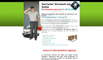 Serrrurier Verneuil-sur-Seine, entreprise de serrurerie