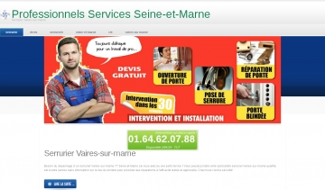 Serrurier Vaires sur Marne, entreprise de serrurerie