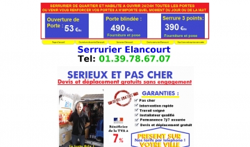 Serrurier Elancourt, service de dépannage à domicile