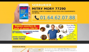 Serruriers Mitry Mory, services d'installations moins chers