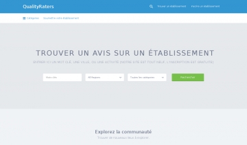 QualityRaters, guide web sur les établissements professionnels