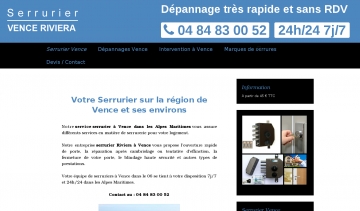 Entreprise Riviera : un professionnalisme rigoureux pour vos soucis de serrurerie.