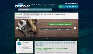 Ateliers-Plombier Paris 5