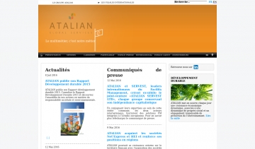 Atalian Global Services, entreprise française qui s'occupe de la propreté, la sécurité, l'energy managment, etc