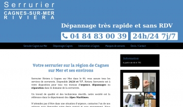 Serrurier Cagnes-sur-Mer, des artisans qualifiés à votre service