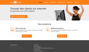 ProGweb, la meilleure solution pour votre marketing d'entreprise.