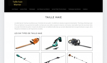 Taille-haie Warrior, guide pour acheter la meilleure gamme de taille-haie