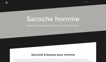 Sacoche Homme, guide d'achat des sacs à main pour homme