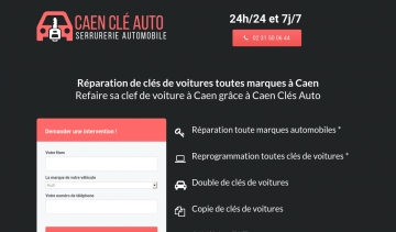 Caen Clé Auto, entreprise de serrurerie automobile à Caen