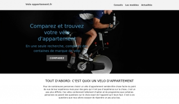 Vélo appartement, comparatif des modèles de vélos d'appartement