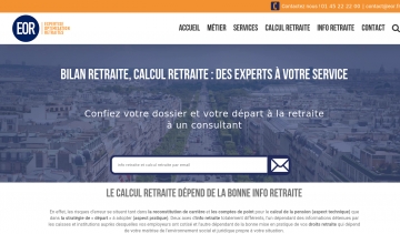 Eor, expertise en bilan retraite et info retraite