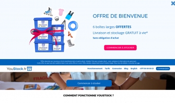 Youstock, le stockage personnalisé pour vous satisfaire