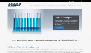 Renes Glastechniek, fabricant de tubes à essai