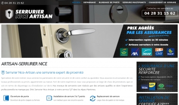 Des experts serruriers à votre service dans toute la ville de Nice