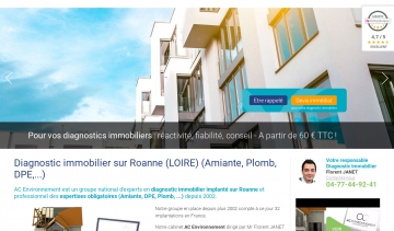 AC Environnement Roanne, cabinet d'experts en diagnostic immobilier