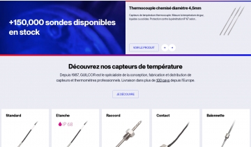 Guilcor : des capteurs de température de qualité !