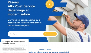 Allo Volet Service, spécialiste en dépannage de volet roulant