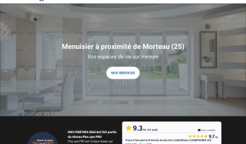 DNS FENÊTRES : votre menuisier à proximité de Morteau (25)