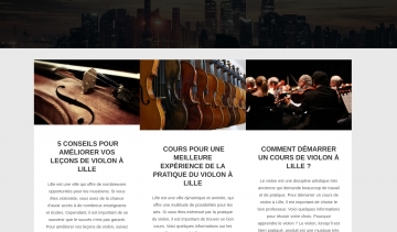 Le guide pratique pour prendre des cours de violon à Lille