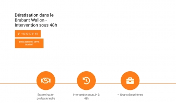 Entreprise experte en dératisation dans le Brabant Wallon