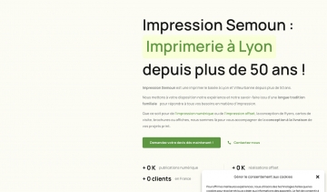 Impression Semoun : Votre imprimerie de référence à Lyon