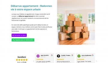 Votre entreprise de débarras appartement à Paris et Île-de-France