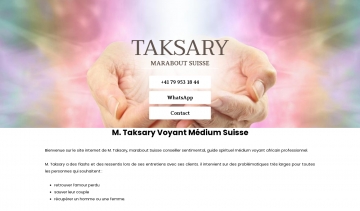 Maître Taksary, votre marabout suisse