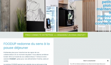 Food-Up : votre frigo connecté et innovant pour entreprise