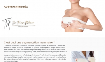 Augmentation mammaire par prothèses Genève