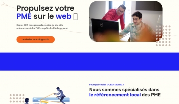 Océan Digital, expert en référencement local pour PME