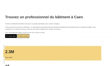 Trouvez facilement un professionnel du bâtiment à Caen