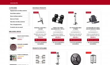 Votre boutique de vente d’équipements de musculation de qualité