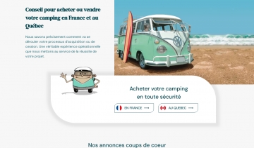 Votre spécialiste en achat et vente de camping en France