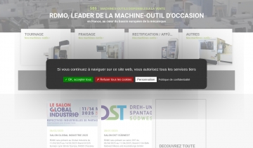 RDMO, expert en vente et achat de de machines-outils d’occasion