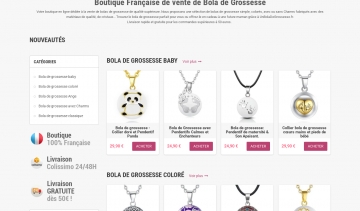 Un Bola de Grossesse, une sélection variée de bijoux traditionnels 