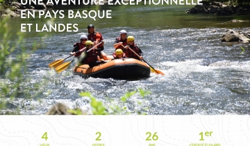 Uhina : un centre nautique spécialisé dans le rafting à Bidarray