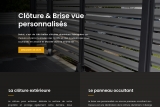 Installateur de brise-vue et clôture en aluminium sur mesure en Alsace